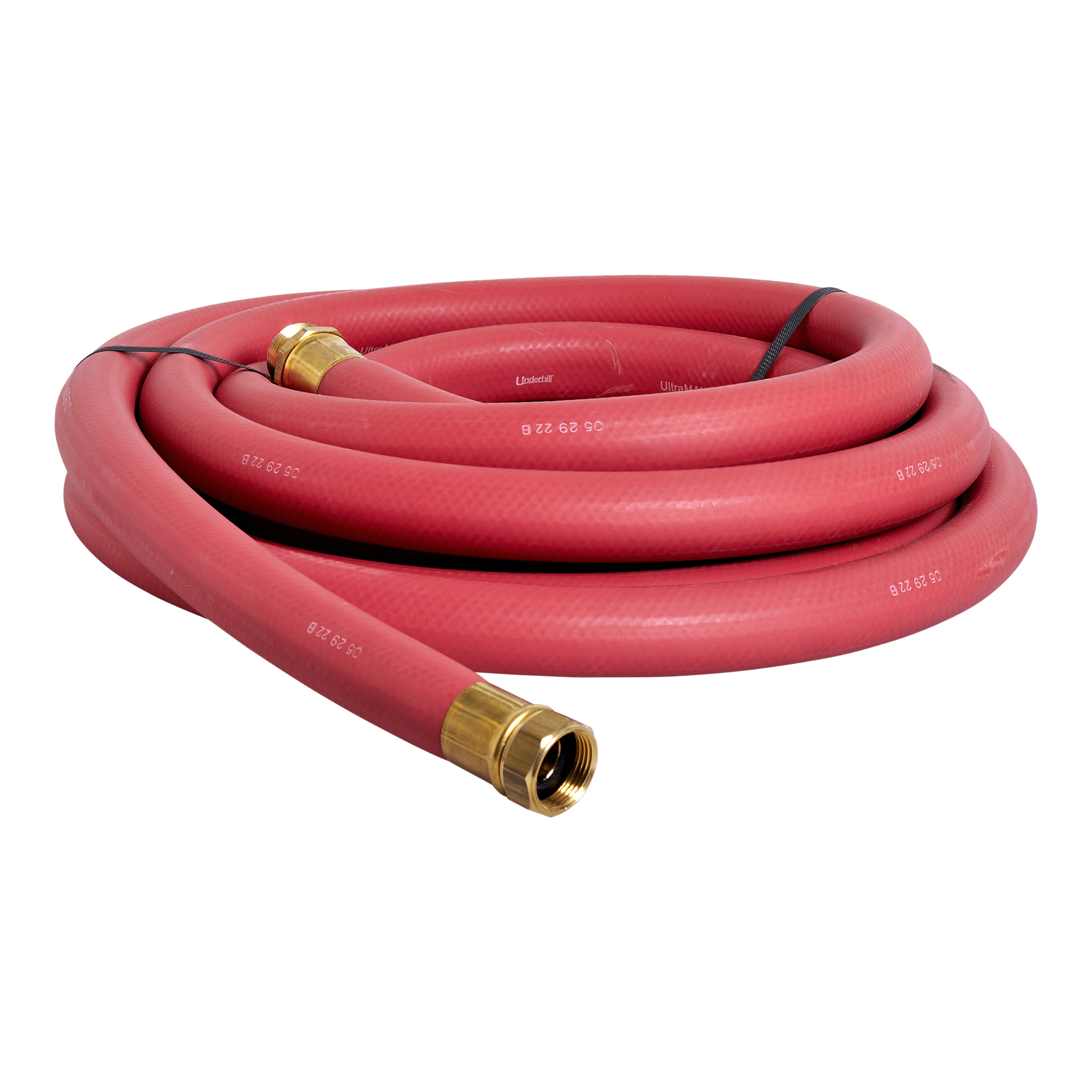 Underhill UltraMax Red 1 in. Heavy-Duty Rubber Hose – 25 ft